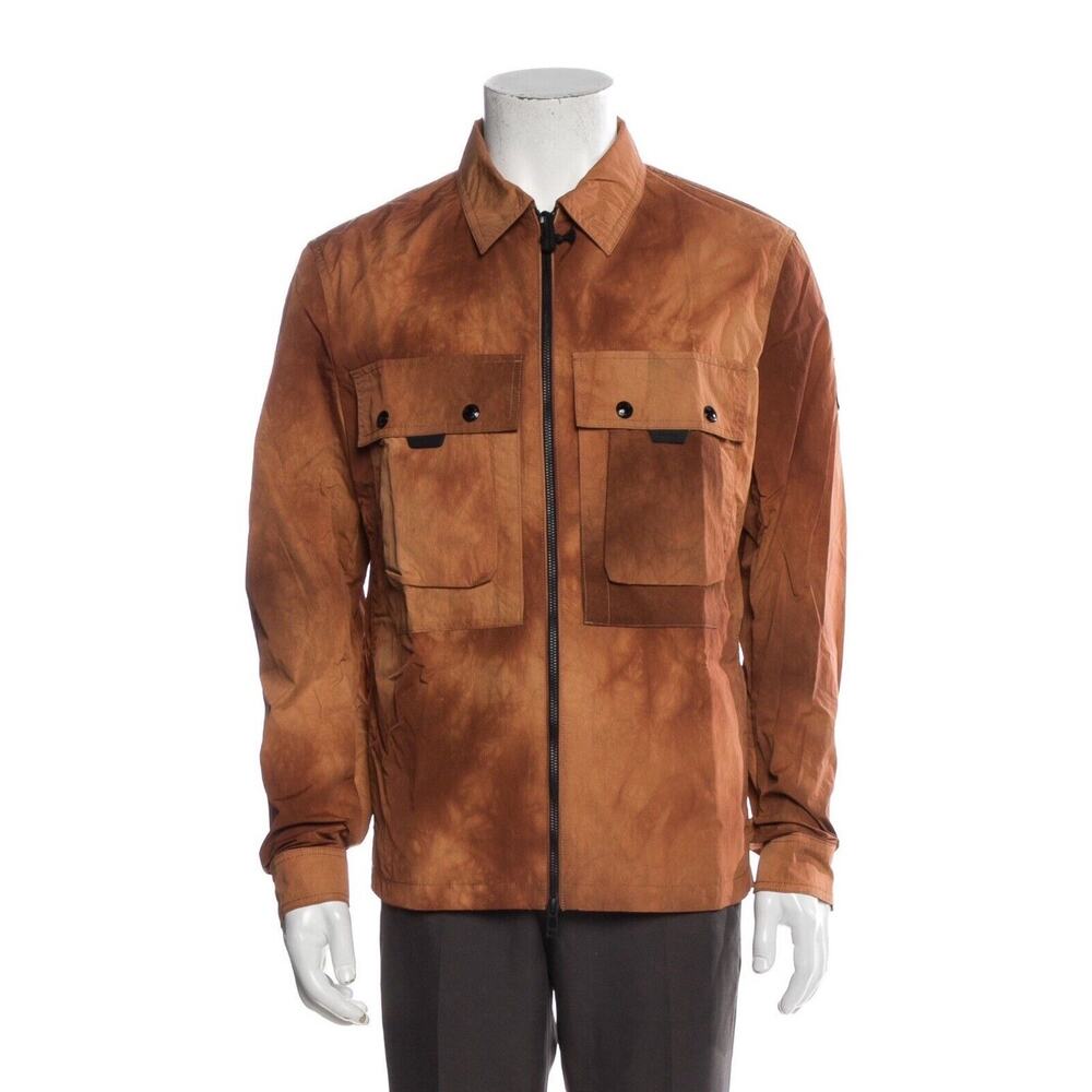 BELSTAFF Tactical Overshirt Jacket Men Size Medium New Tags Amber Brown‎ Sample
